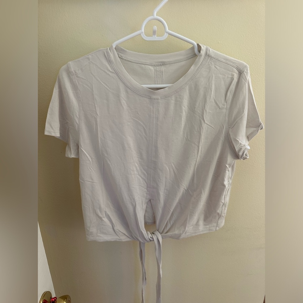 Lululemon Tie Front T-shirt